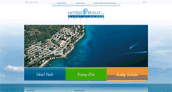 Desktop Screenshot of hoteli-punat.hr